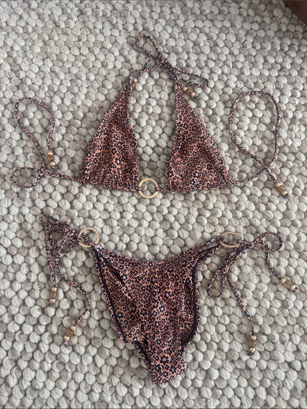 Kulani Kinis Kosmic Kitty - String Bikini Set